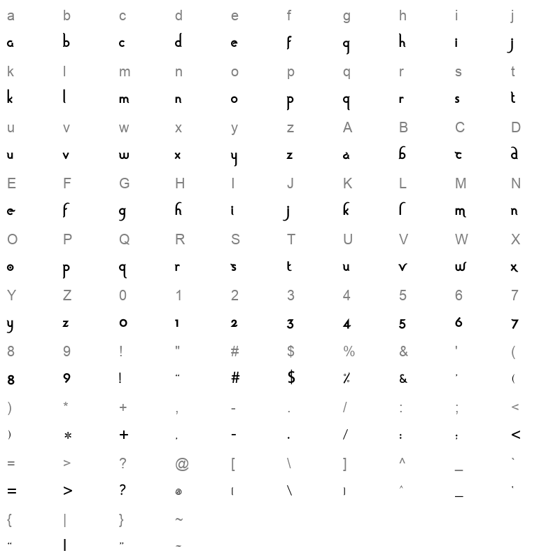 Spirit Of Doha Black Character Map