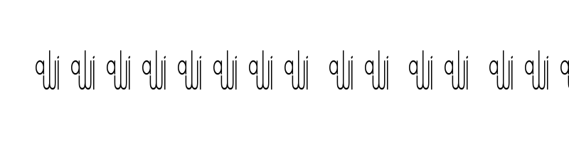 font preview of AMIEN01