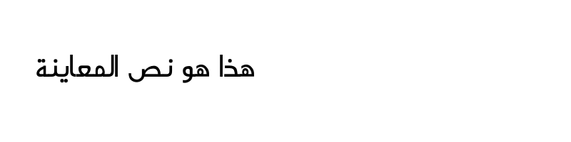 font preview of Shorooq Yara Medium